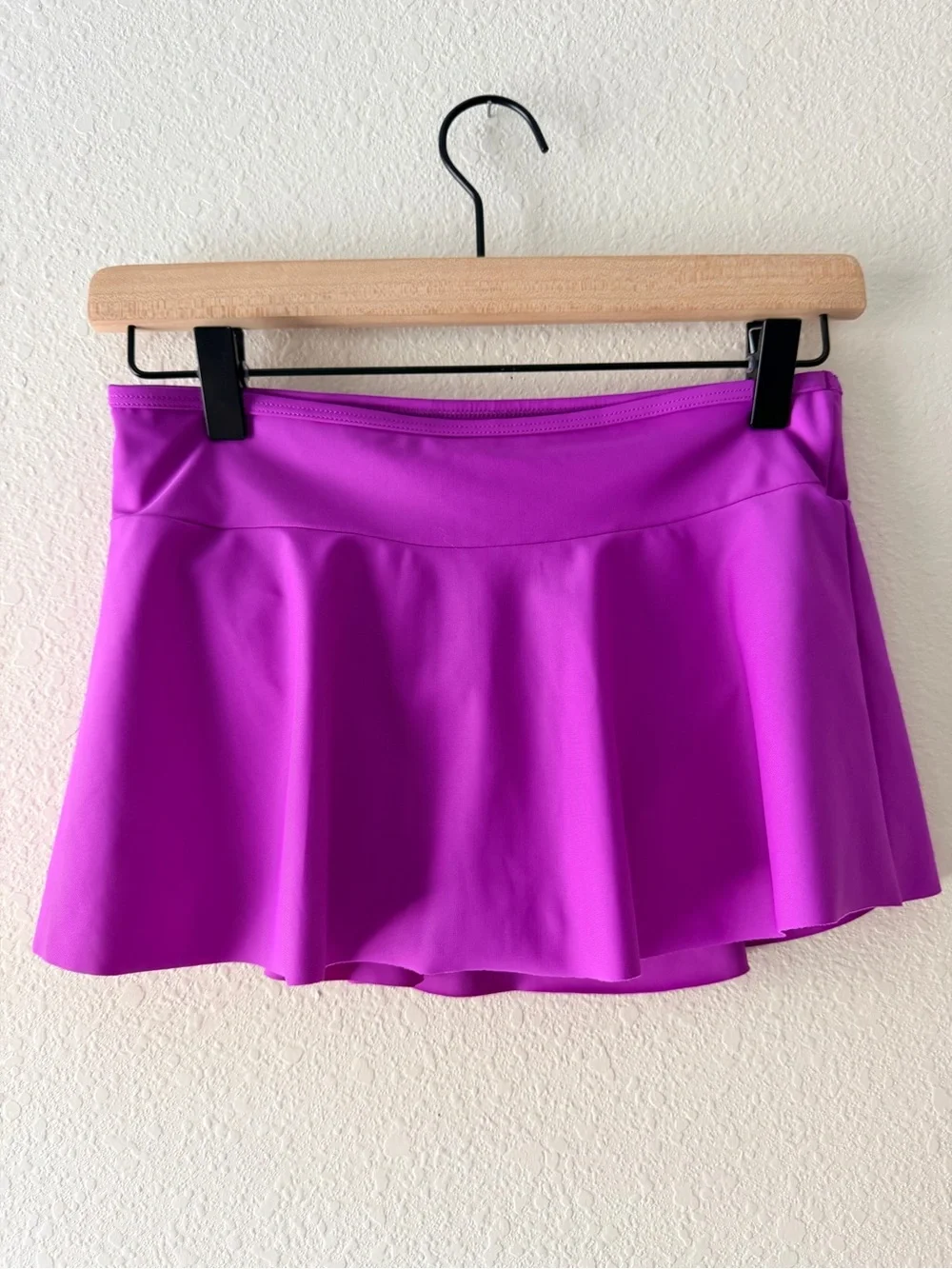 Lands’ End Girls Purple Swim Skirt Skort